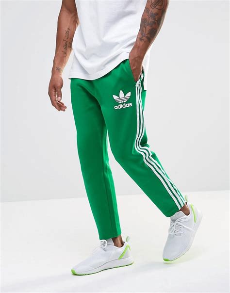 adidas green jogger pants